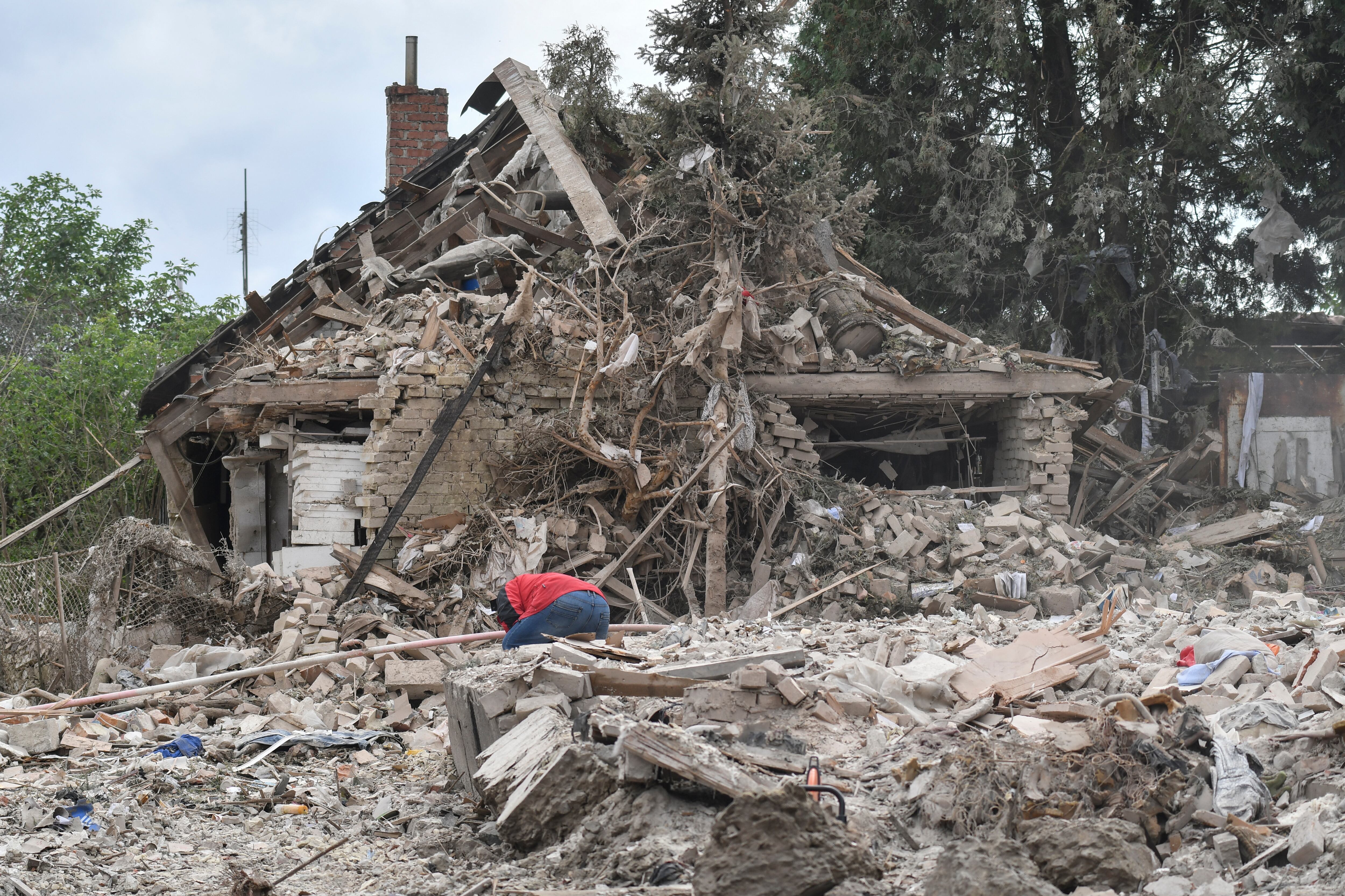 Ataque en un pueblo cercano a Lviv (Ucrania)