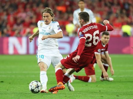 Modric, durante la final de la pasada Champions League