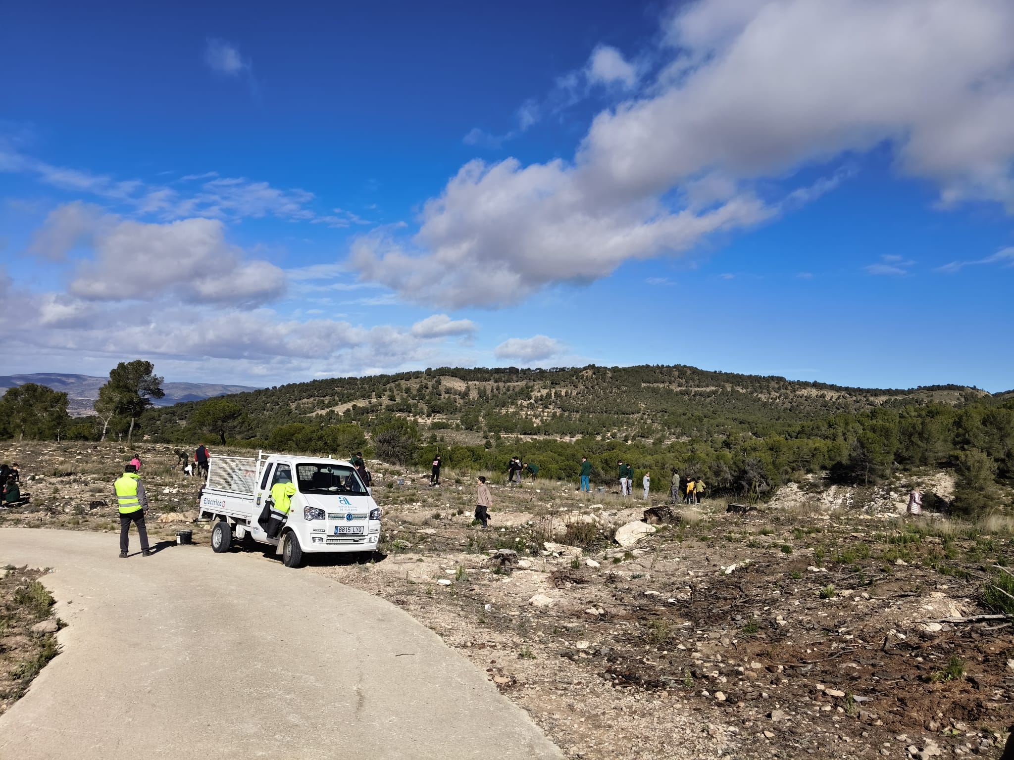 Plantación Día del Arbol. Biar