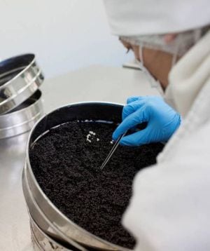 Centro de producción de Caviar Nacarii en Les.