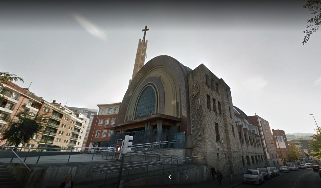 Vista de la parroquia de San Felicísimo de Deusto, en una imagen de archivo