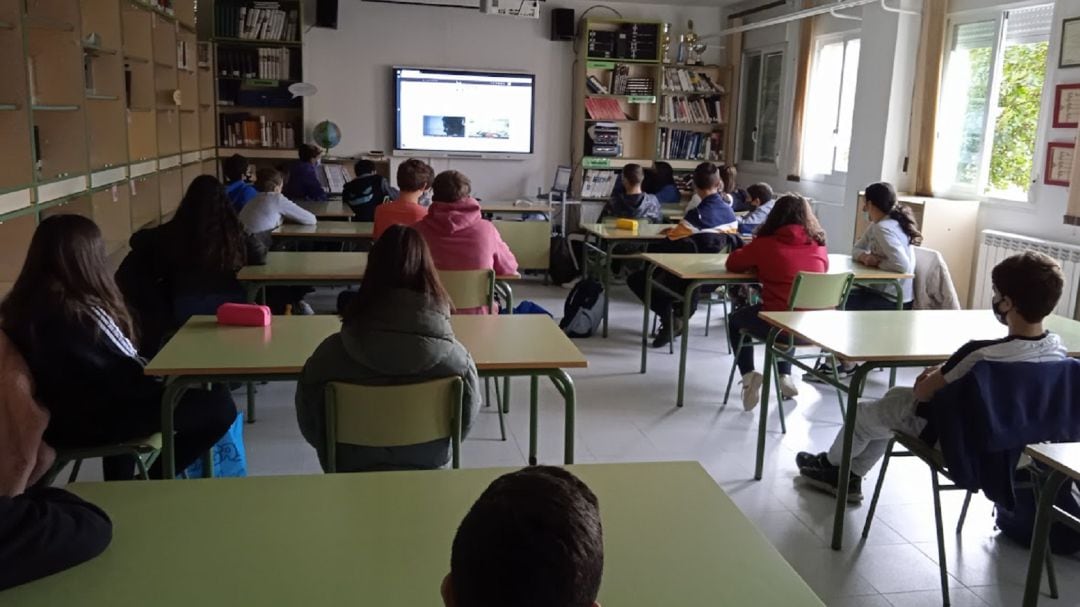 500 estudiantes de la Montaña Palentina visionan los cortos del Aguilar Film Festival