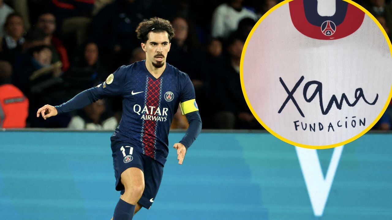 Los jugadores del PSG llevarán el logo de la Fundación Xana en su partido ante el Barça de Champions