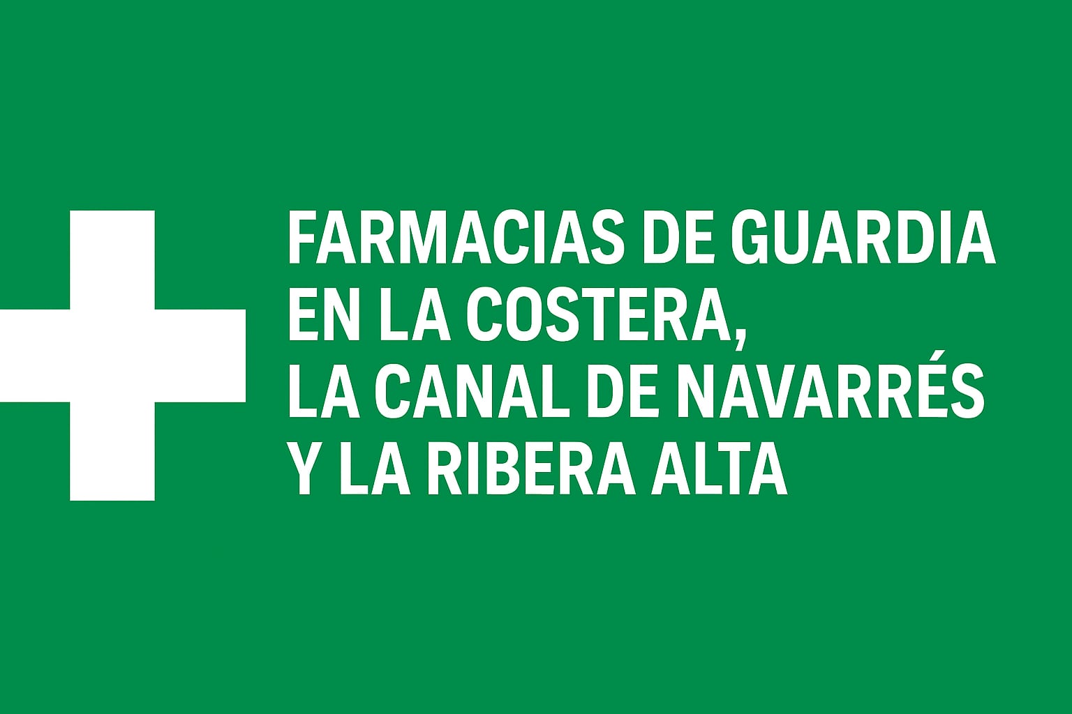 Farmacias de guardia