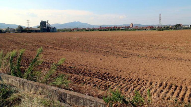 Els terrenys on s'hauria d'ubicar, entre d'altres, l'Ikea, si els veïns voten que sí.