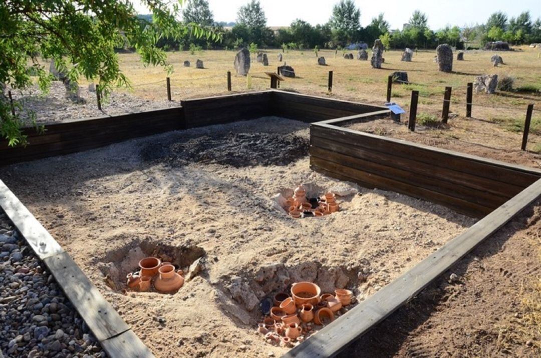 Los yacimietos de Pintia Vaccea em Padilla de Duero.