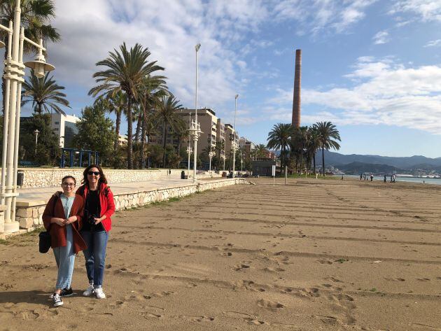 Playa de la Misericordia de Málaga