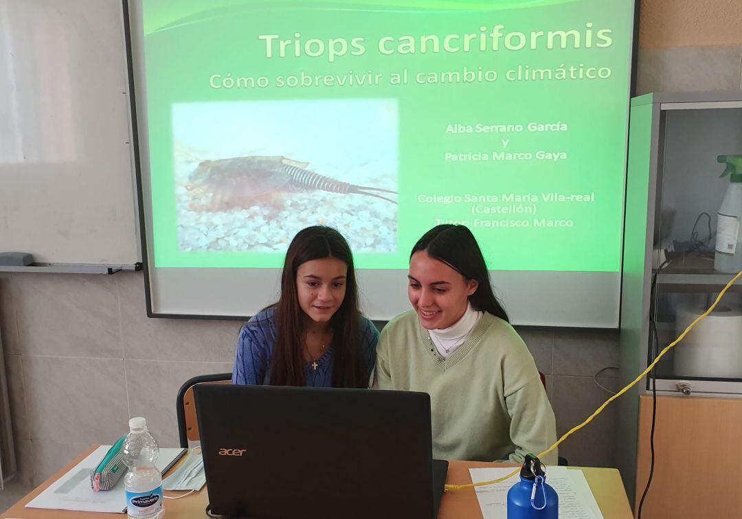 Alba Serrano y Patricia Marco