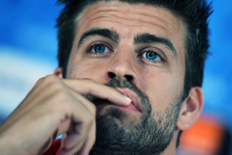 Primer plano de Piqué