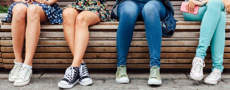 Un grupo de adolescentes.