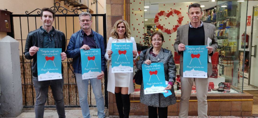 Un momento durante la presentación de la campaña