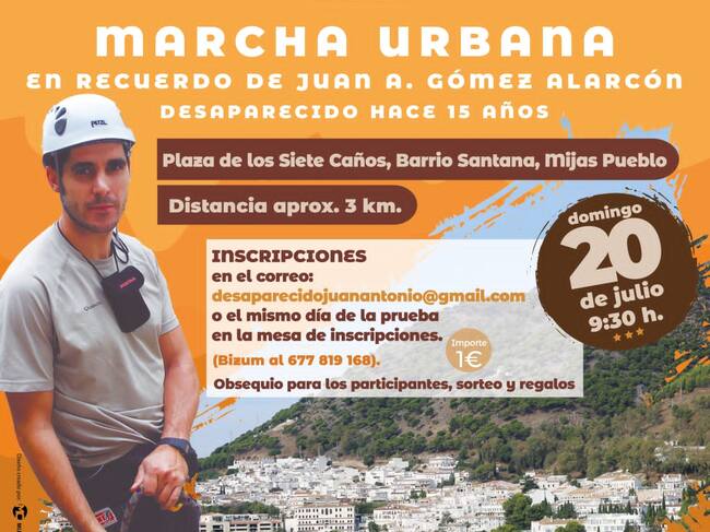 La marcha urbana está convocada este domingo, 20 de julio