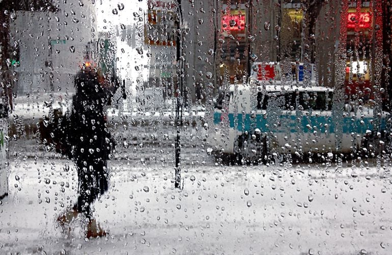 Foto de archivo lloviendo