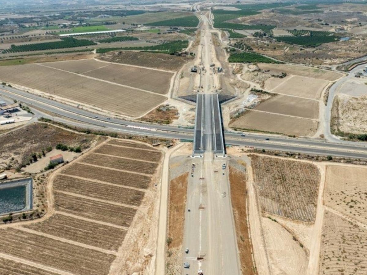 Todas las obras del corredor mediterráneo a su paso por Lorca avanzan a buen ritmo, según Francisco Lucas