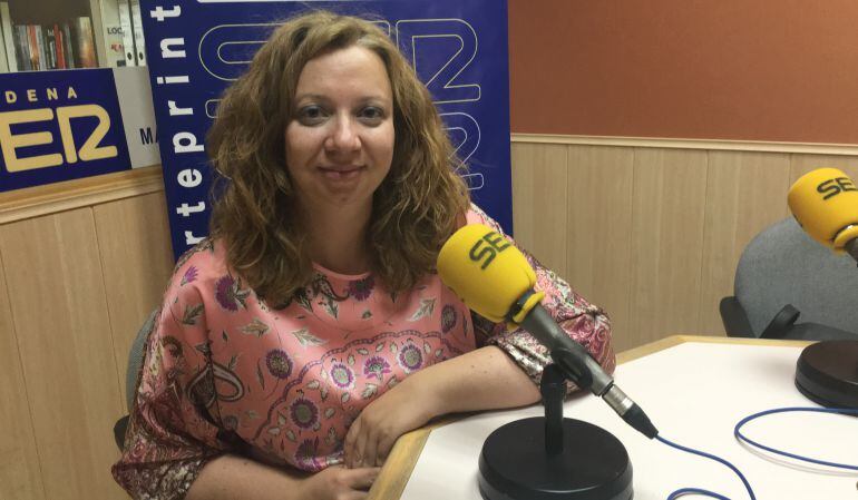 Chus Alonso, en los estudios de SER Madrid Sur