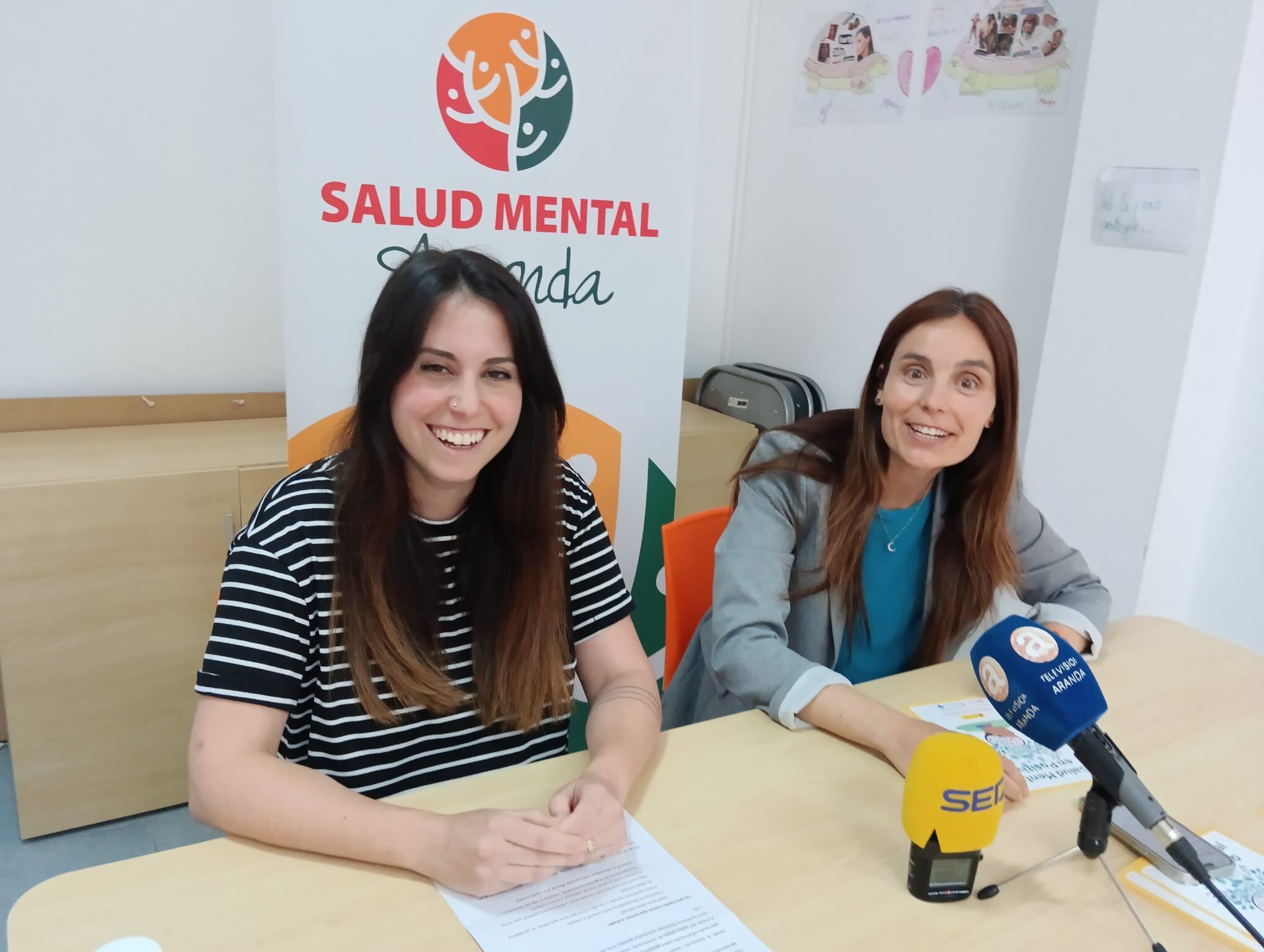 Cristina Muñoz Ribate (izq) y Eva Fernández Aylagas