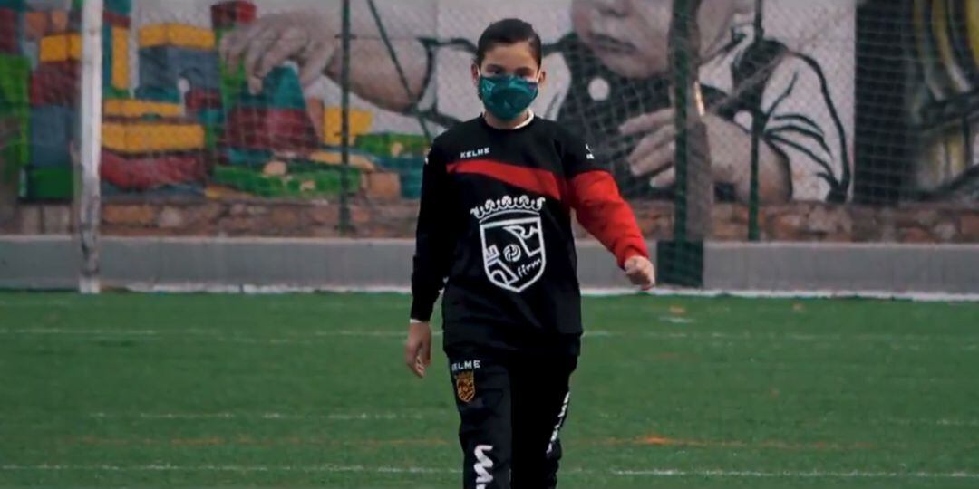 La protagonista del vídeo de la FFRM