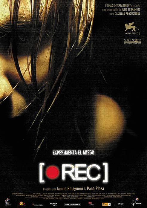 Cartel de la conta de terror <i>Rec</i>.
