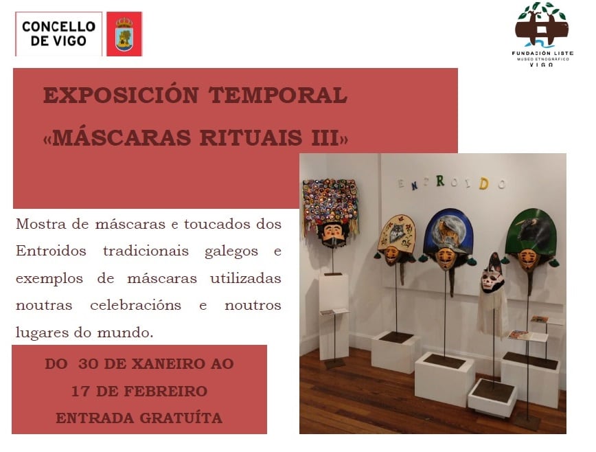 Exposición temporal sobre el Entroido en el Museo Etnográfico Liste de Vigo