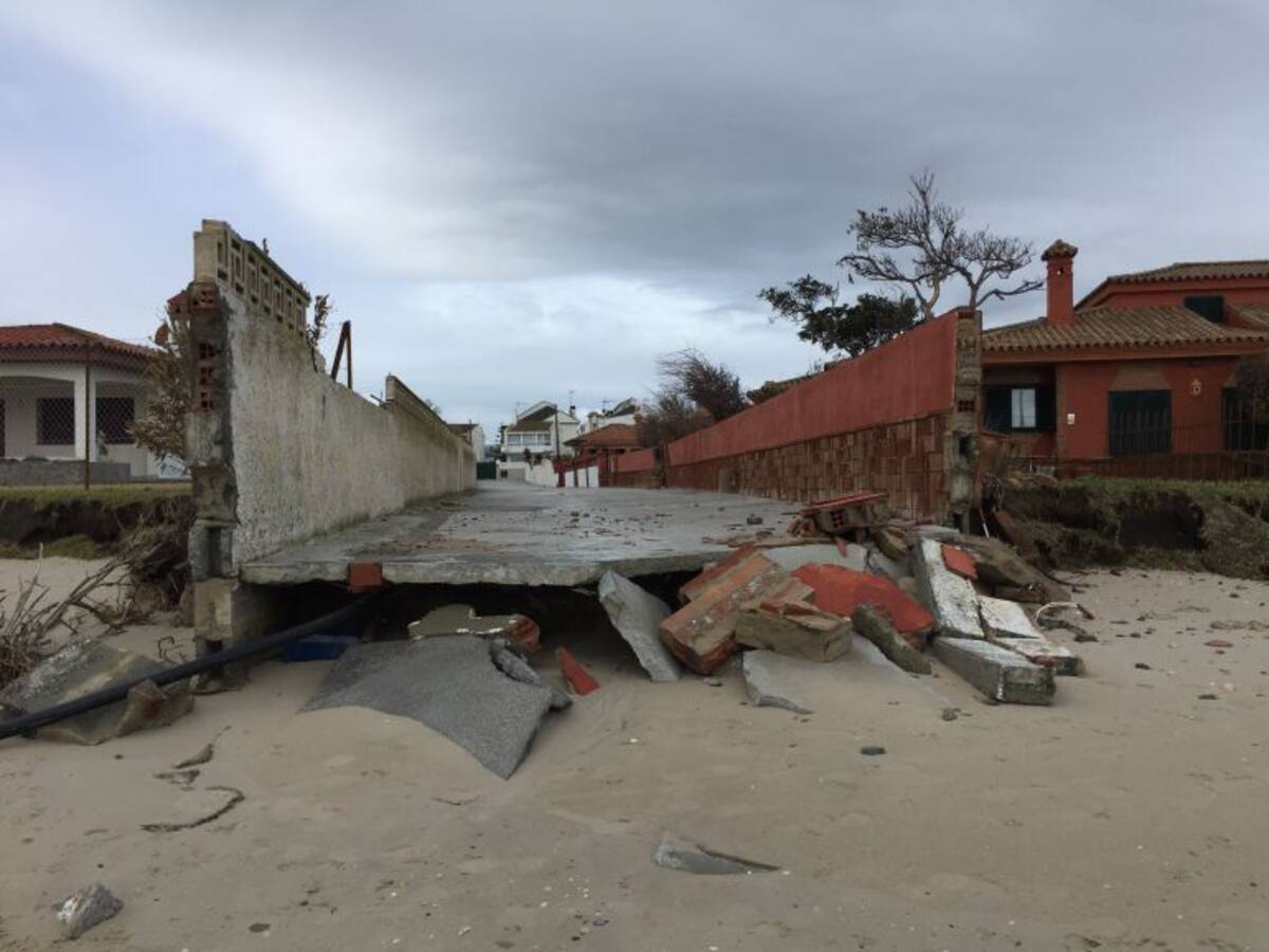 El efecto del temporal en nuestras playas
