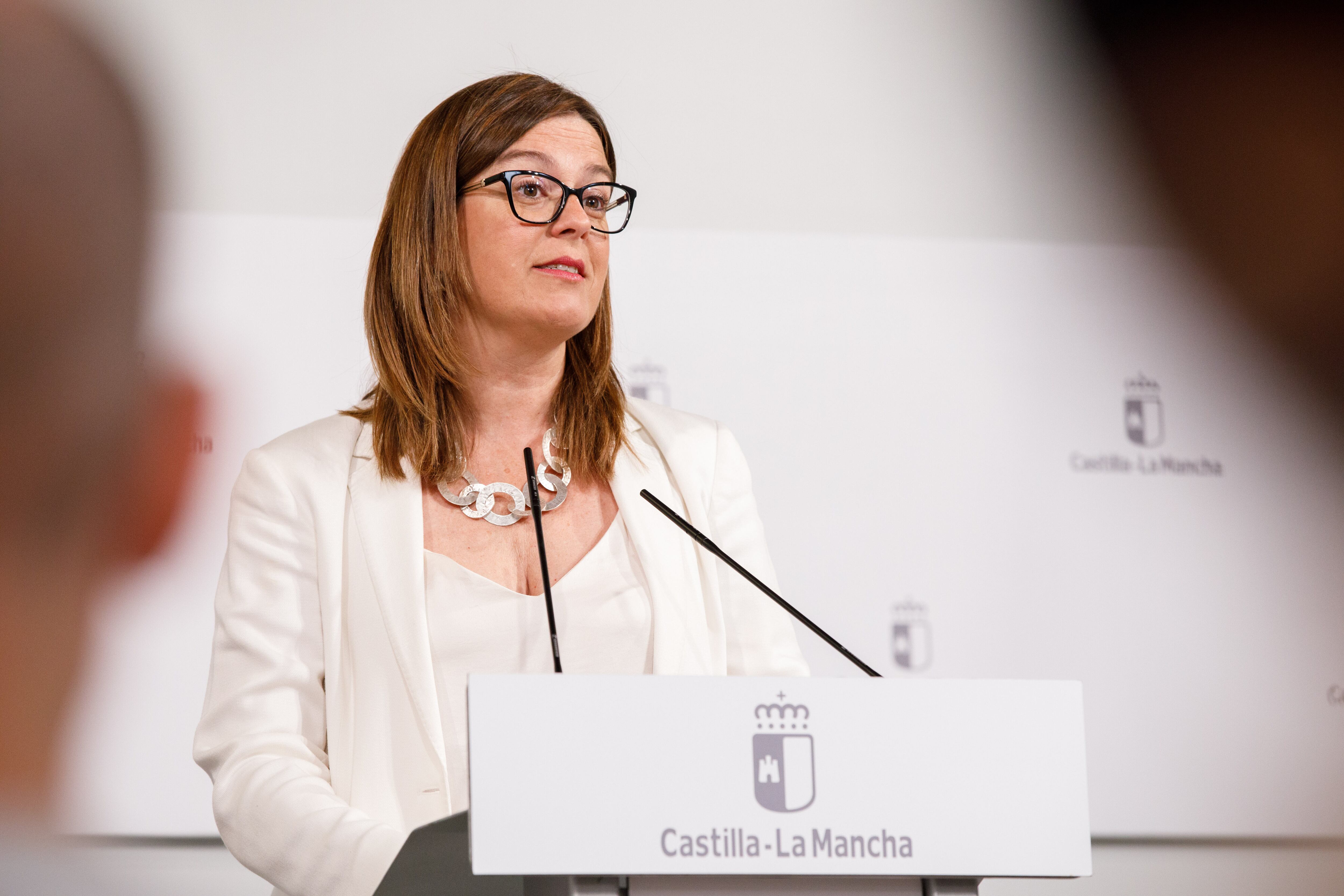 Esther Padilla, portavoz del Gobierno de Castilla-La Mancha