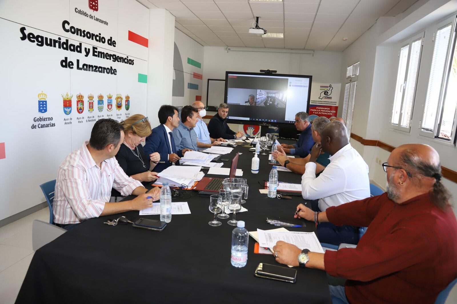 Pleno del Consorcio de Seguridad y Emergencias de Lanzarote.