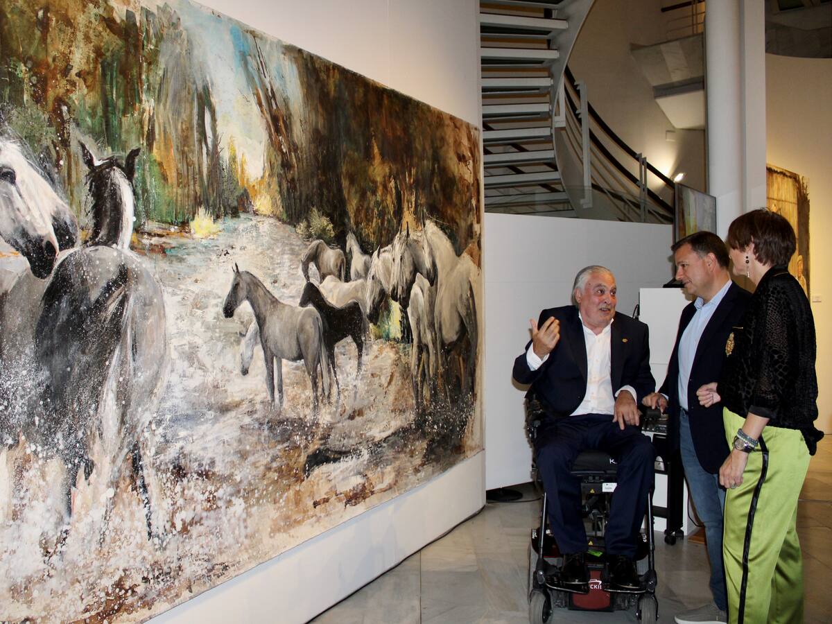 Ya se puede visitar la exposición de José Ángel Ramírez, “un grande de la pintura albacetense” en el Museo Municipal