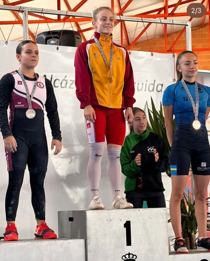 Lorena Vázquez, tercera en un Campeonato