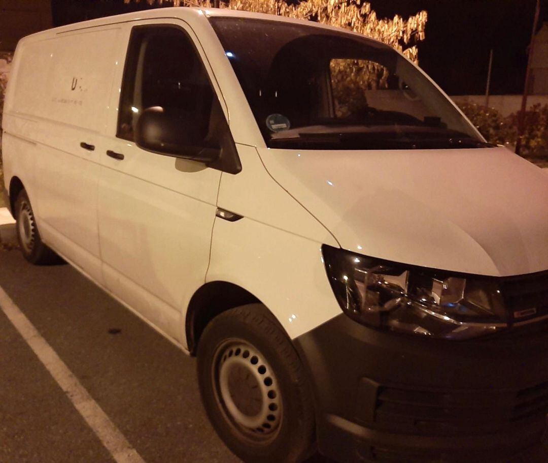 Coche recuperado en Guadix