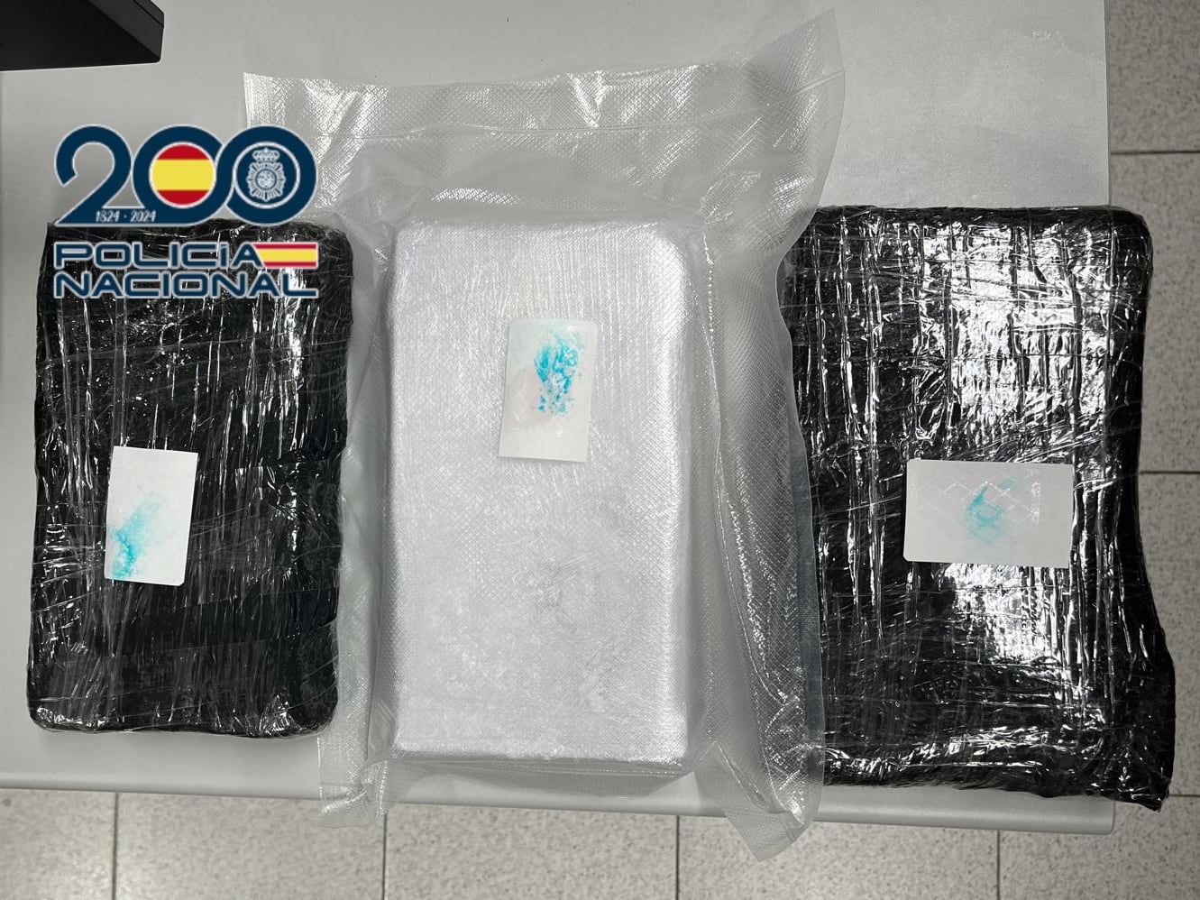 Detenido cuando transportaba tres kilos de cocaína en Santomera