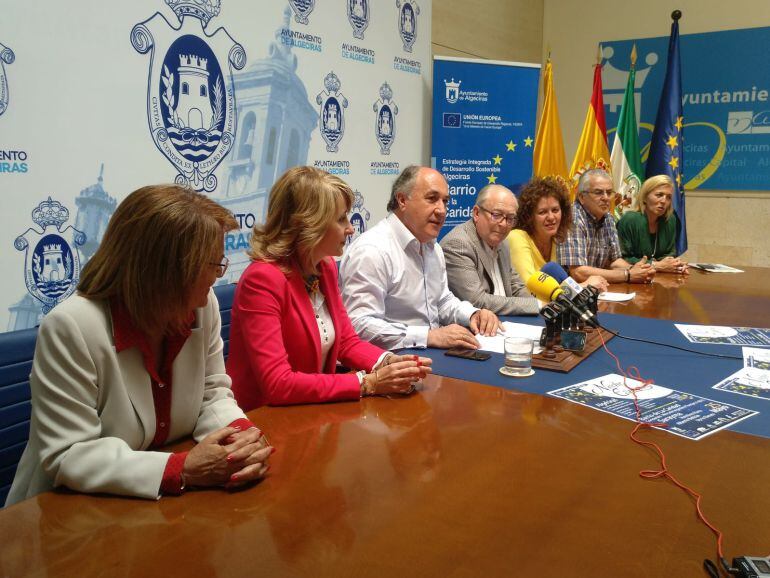 Presentación en el Ayuntamiento de Algeciras de la "Noche Especial"