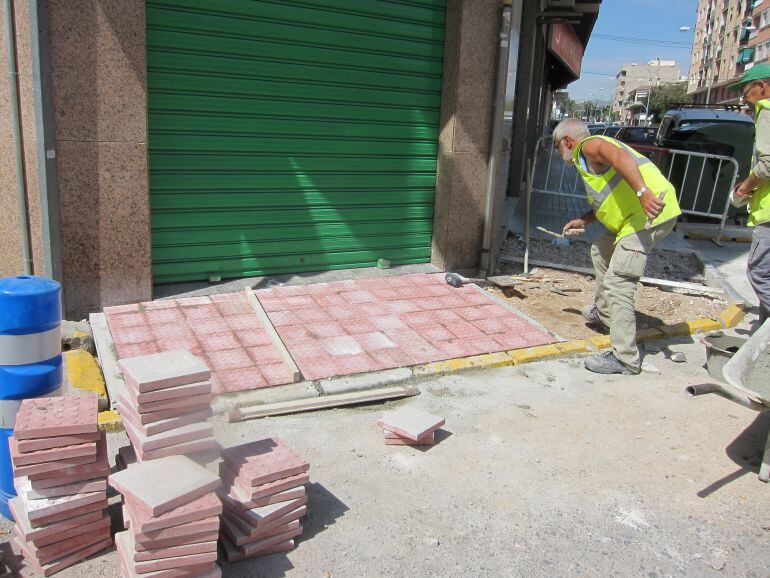 Actuación para eliminar barreras arquitectónicas