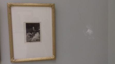 Detalle de una de las salas cerradas en la tercera planta