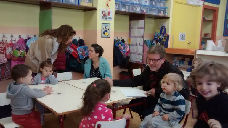 Aula de dos años en el Colegio Federico Maicas