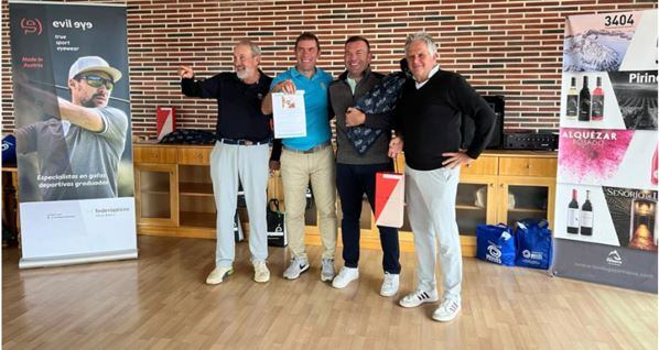 Los ganadores del torneo de Golf Guara