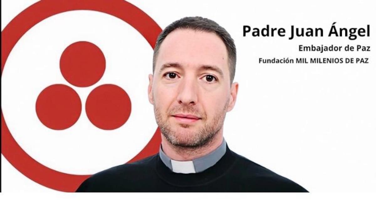 El padre Ángel embajador de la Paz