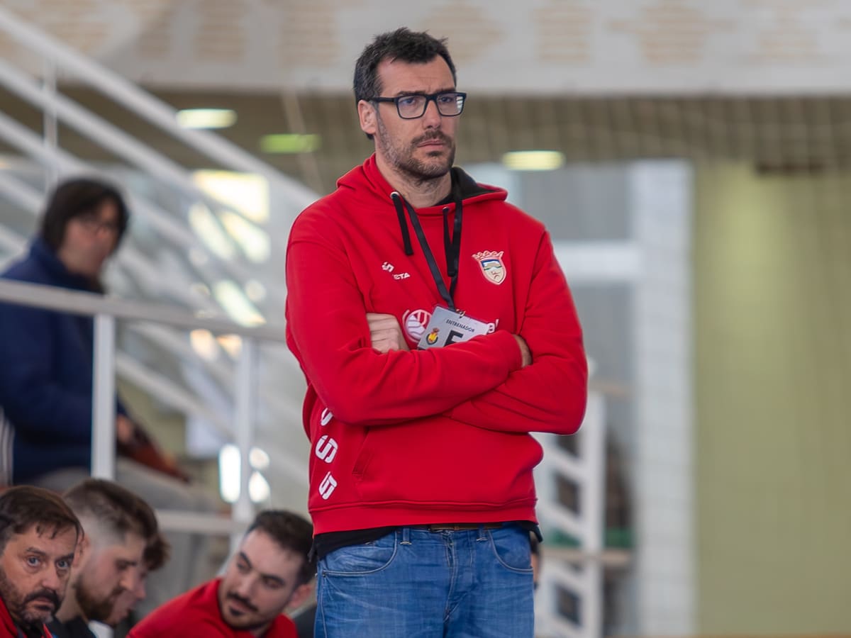 Gedeón Guardiola, Ent. del Bm. Elda - C.E.E., valora el sorteo de la Fase de Ascenso a División de Honor Plata