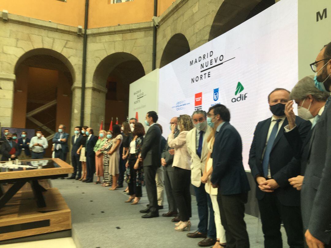 Acto de presentacion de Madrid Nuevo Norte