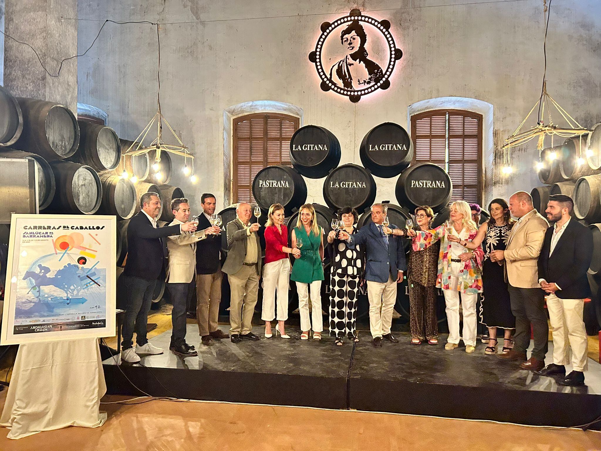 Presentación del cartel de las Carreras de Caballos de Sanlúcar 2025