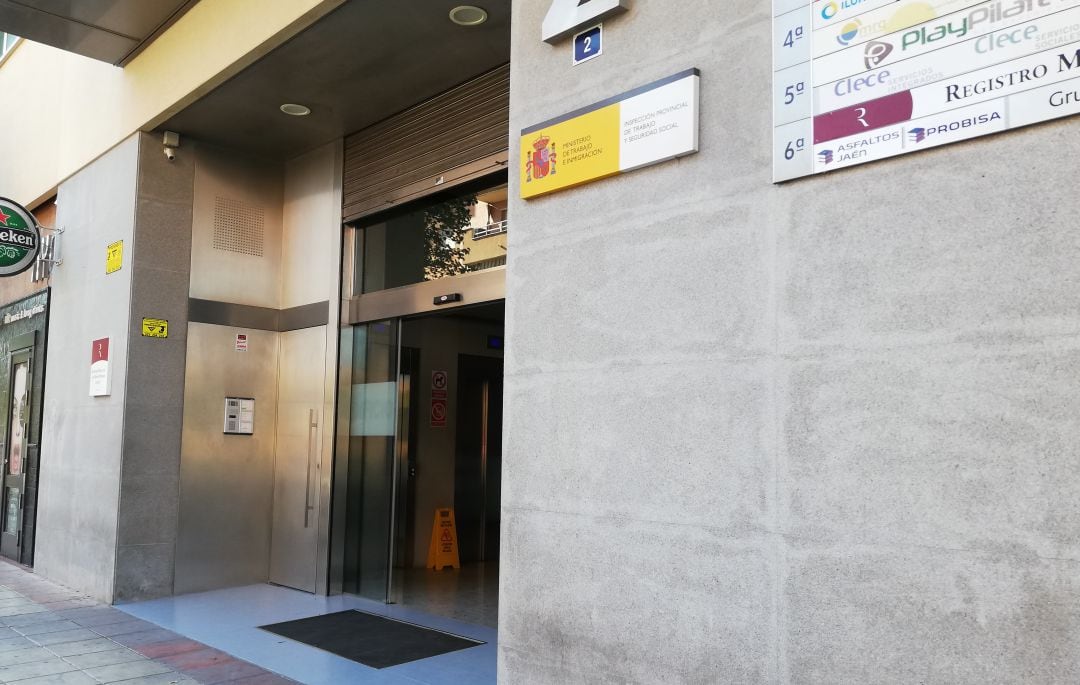 Oficinas de la Inspección de Trabajo en Jaén.