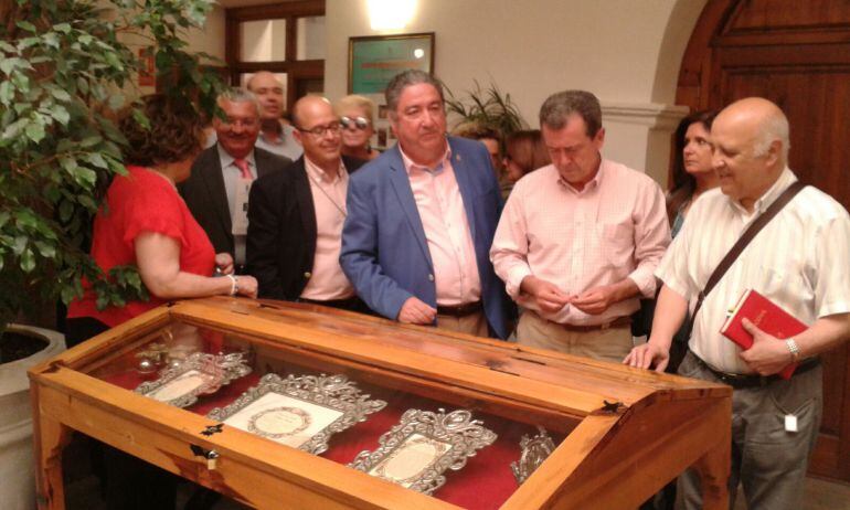 Inauguración de la Exposición de la Virgen de Linarejos.