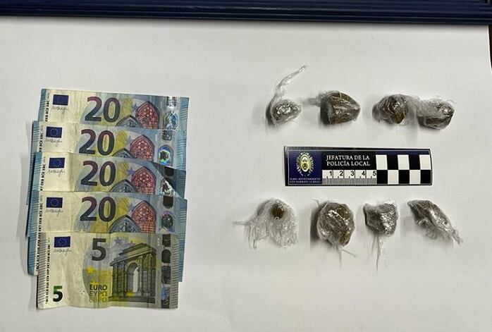 Alijo intervenido por la Policía