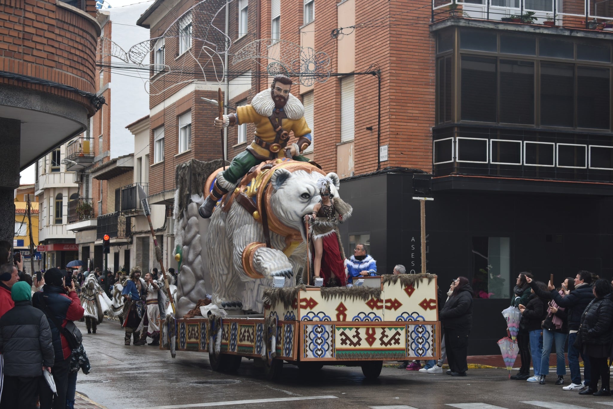 Asociación Cultural &#039;El Burleta&#039; en el desfile de Quintanar de la Orden