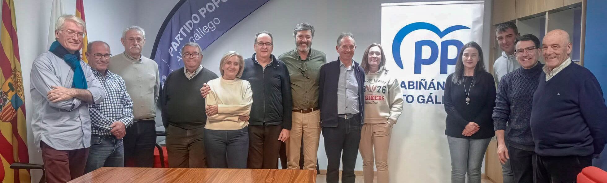 Junta local del PP en Sabiñánigo