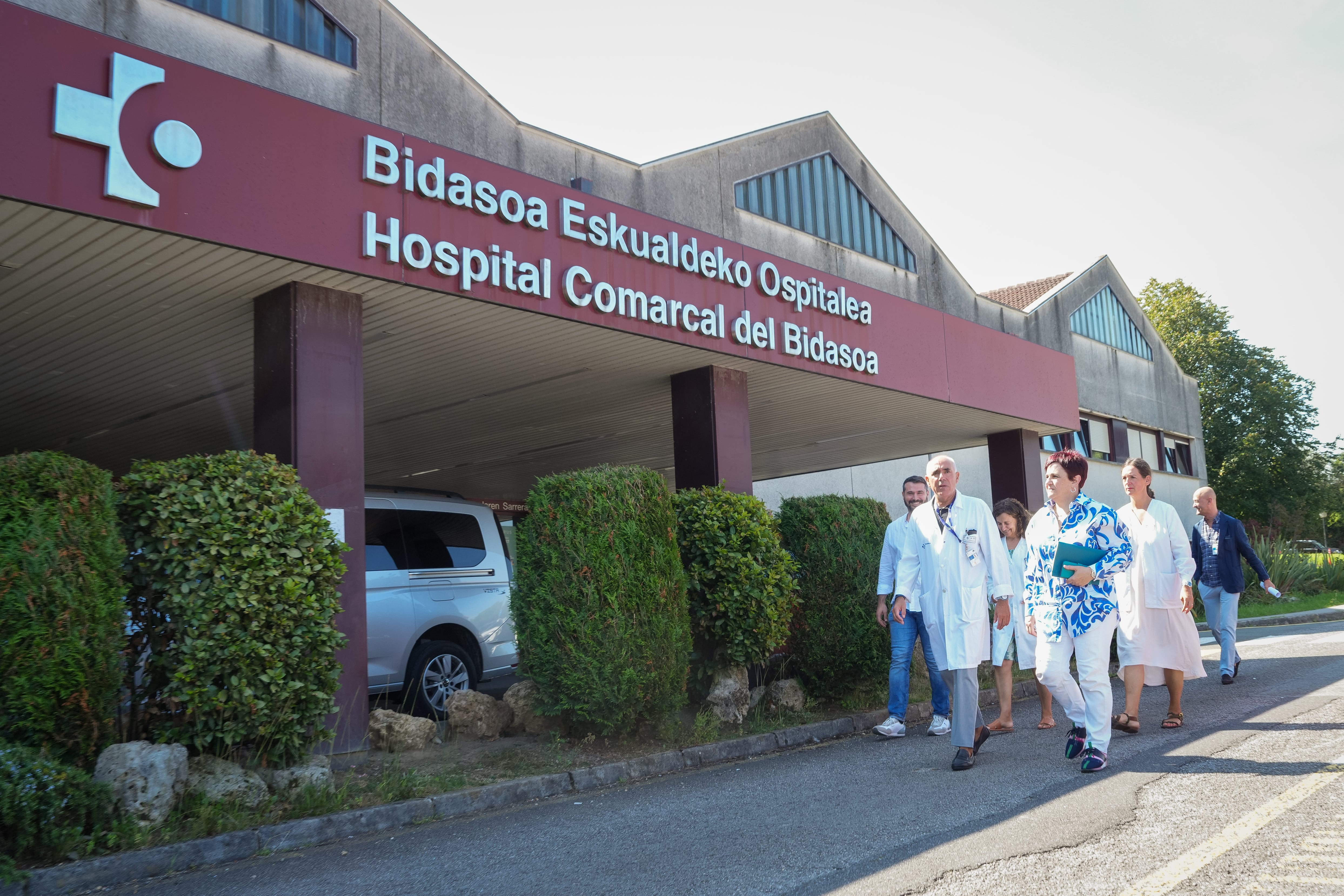 El hospital comarcal de Irun.