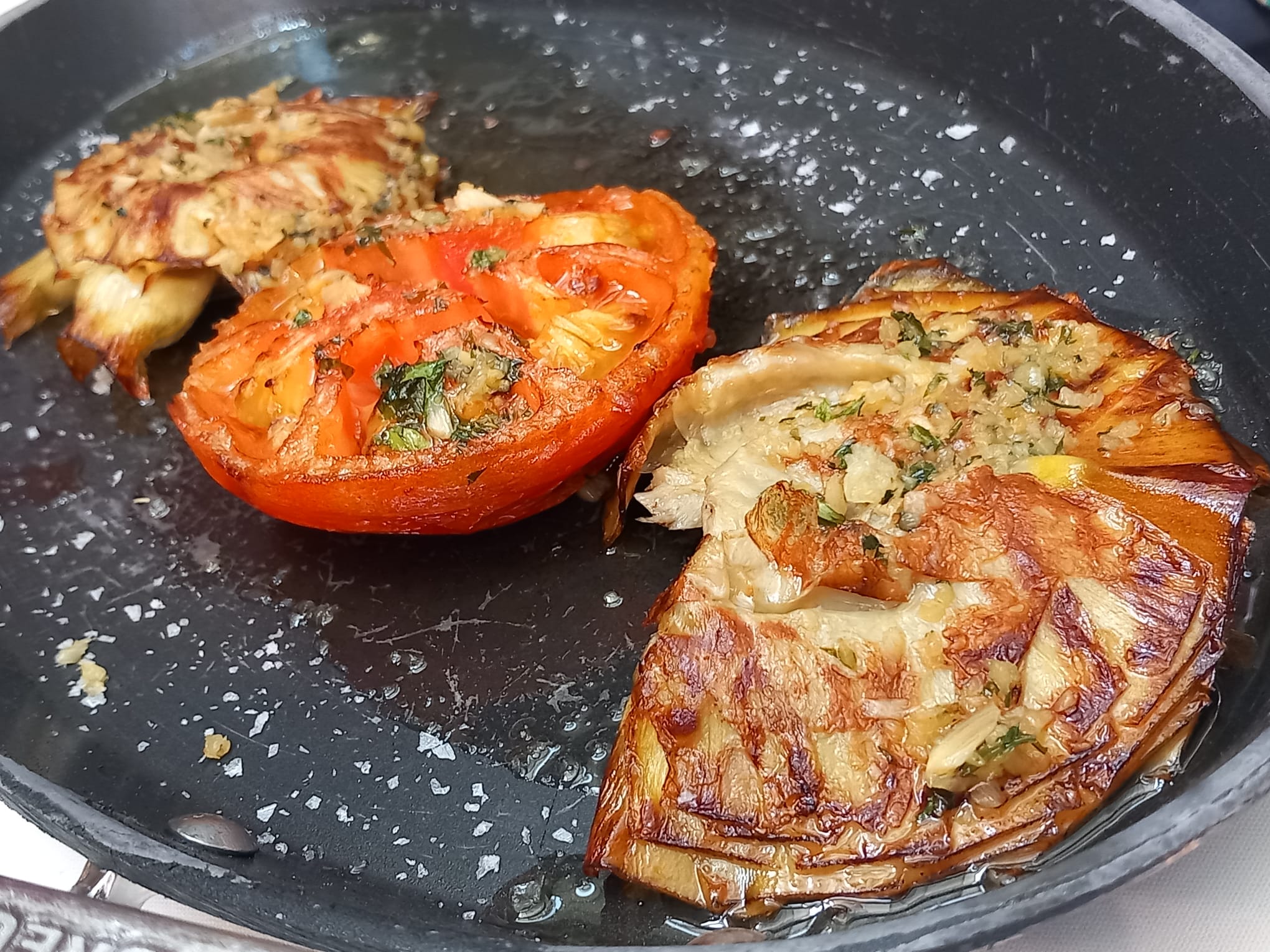 Alcauciles a la plancha