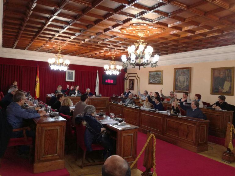 Pleno en el Concello de Lugo