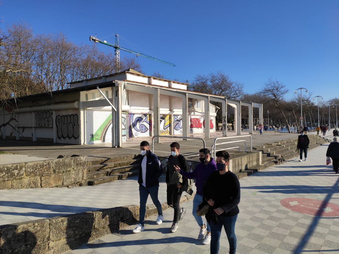 El edificio del Camaleón.