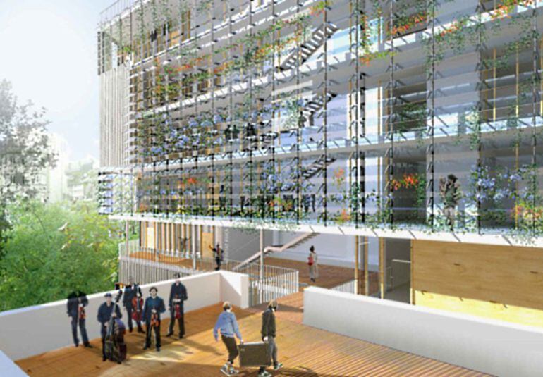 Imatge virtual del projecte de la nova Vil·la Urània