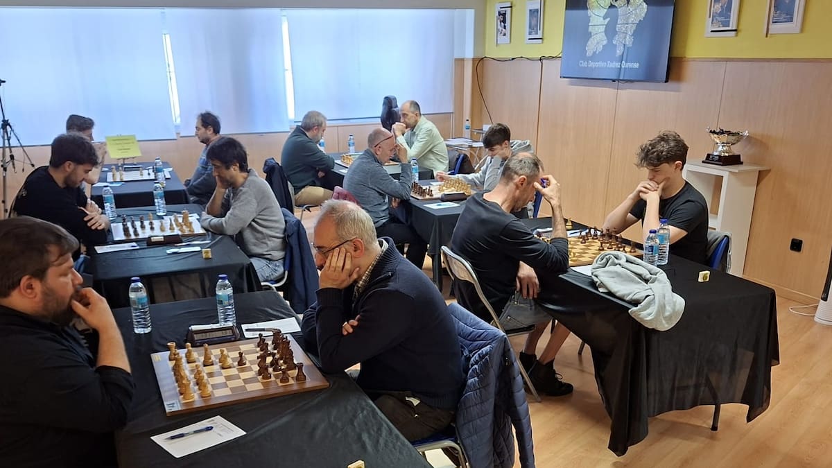 Xadrez Ourense aumenta su ventaja en la División de Honor